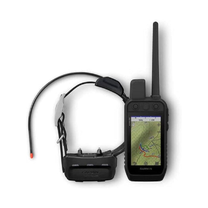 Garmin Alpha 200/TT™ 15X Bundle Black Dog Tracker Device Sun Light Readable Touchscreen And 6 Button Design Trainer Handheld High-Sensitivity GPS Multi Dog Capabilities - 010-02755-00