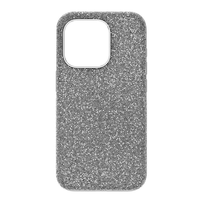 Swarovski Part of the High Collection Unisex Silver-Tone Crystals High Smartphone Apple iPhone 15 Pro Case - 5680864