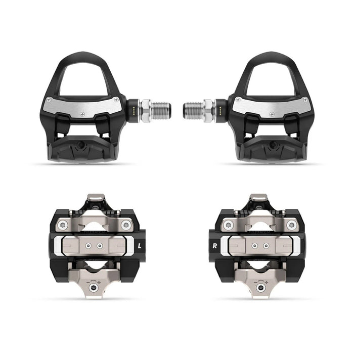Garmin Unisex Black Rally™ RK/XC210 Dual-Sensing Power Meter Bundle Road And Off-Road Riding With Cycling Dynamics Rechargeable Easy-to-Transfer Look KEO/Shimano SPD Cleat Compatible - 010-02875-02