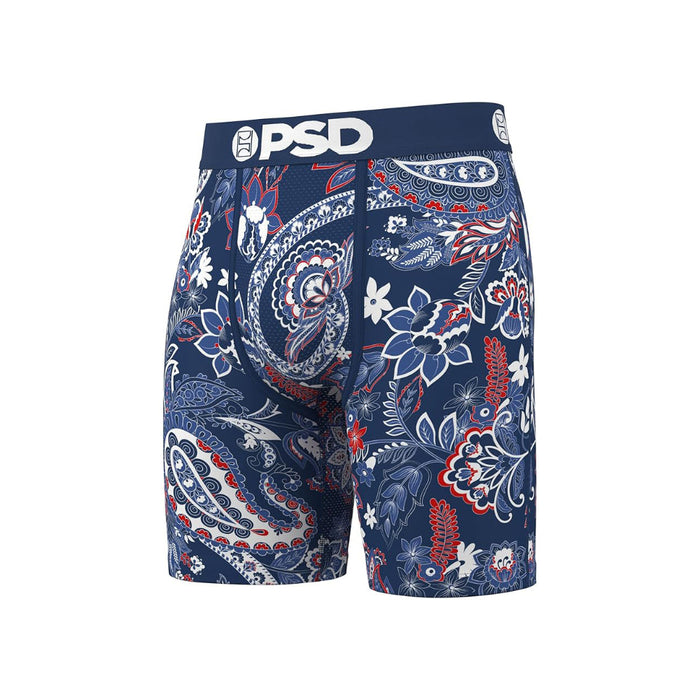 PSD Men's Multicolor Americana Boxer Briefs Small Underwear - 125180224-MUL-S