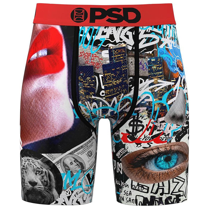 PSD Men's Multicolor Dreamer Boxer Briefs Extra Large Underwear - 224180067-MUL-XL