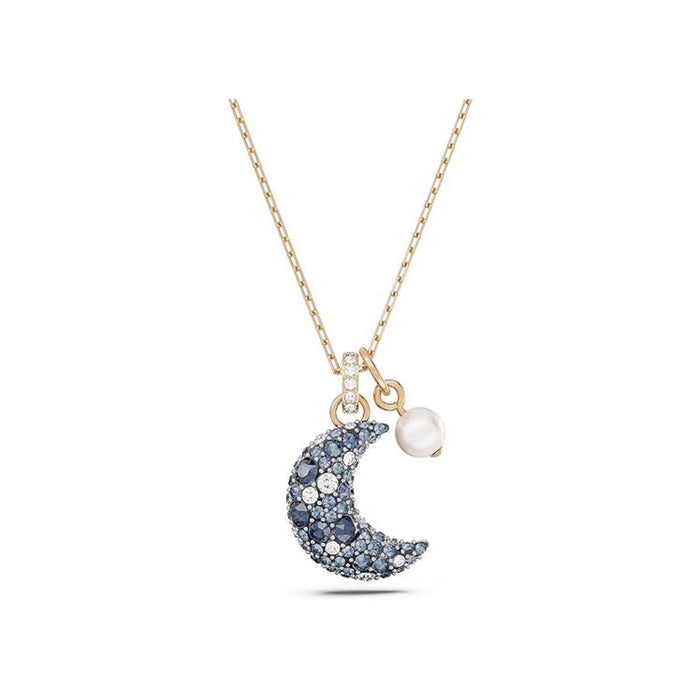 Swarovski Women's  Moon Multicolored Rose gold-tone Finished Luna pendant - 5671585