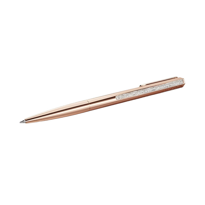 Swarovski Black Ink in Rose Gold-Tone Finish with Clear Crystals Shimmer Ballpoint Pen - 5678182