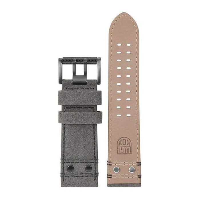 Luminox Men's Atacama Series Gray & Black Leather 26MM Watch Band - FEX.1880.80H.80.K