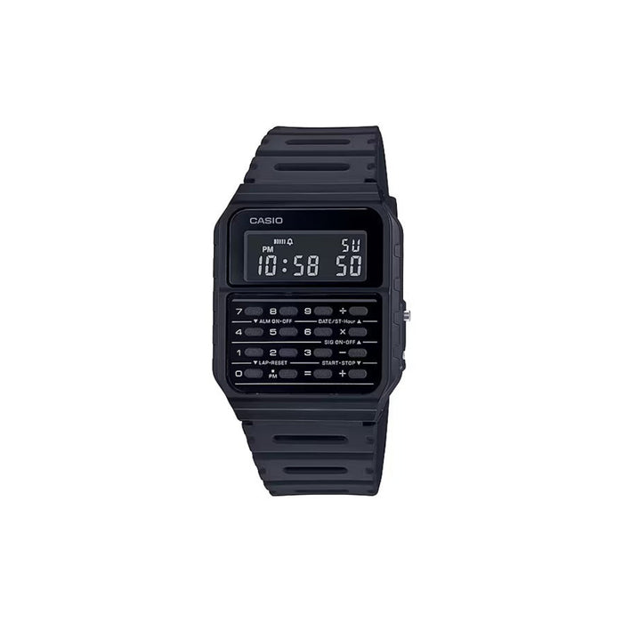 Casio Unisex Black Dial Resin Band Digital Quartz Watch - CA-53WF-1DBF