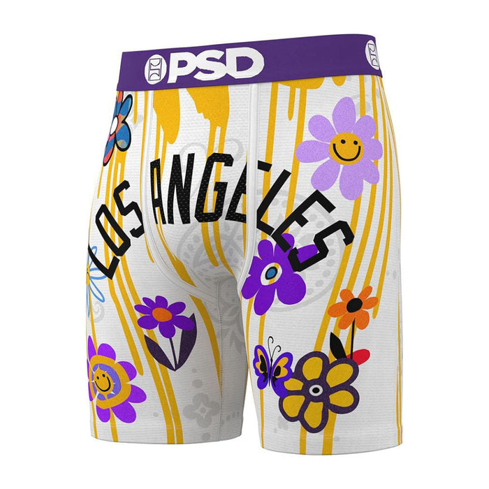PSD Men's Multicolor La Daisies Boxer Briefs Large Underwear - 325180087-MUL-L