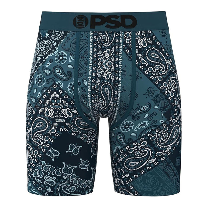PSD Men's Multicolor Paisley Maze Boxer Briefs Medium Underwear - 324180080-MUL-M