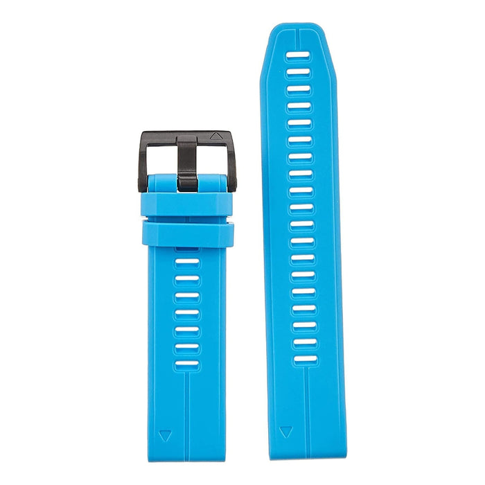 Garmin Unisex Cyan Blue Silicone 22 MM QuickFit Watch Band - 010-12740-03