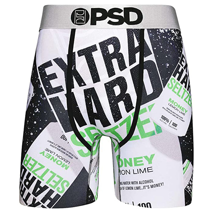 PSD Men's Black Extra Hard Boxer Briefs Small Underwear - 123180092-BLK-S