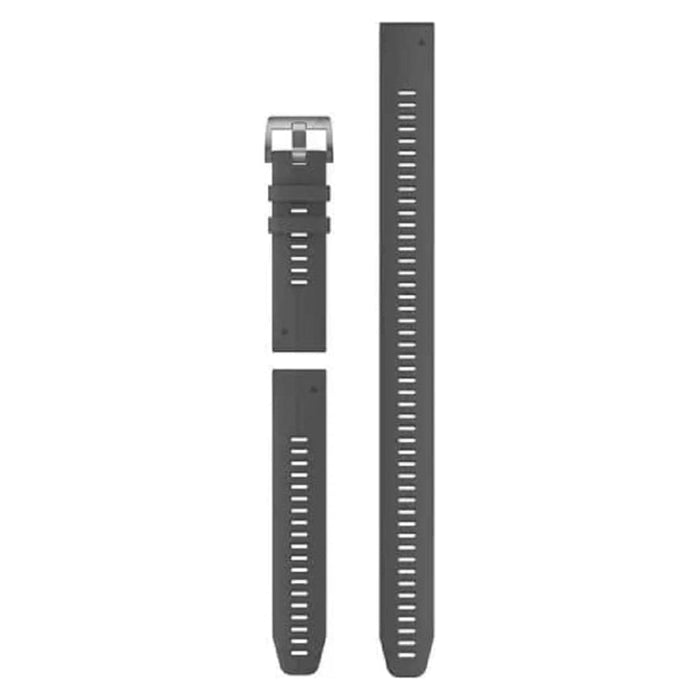 Garmin Unisex Slate Gray Silicone 22MM QuickFit Watch Band - 010-13113-00