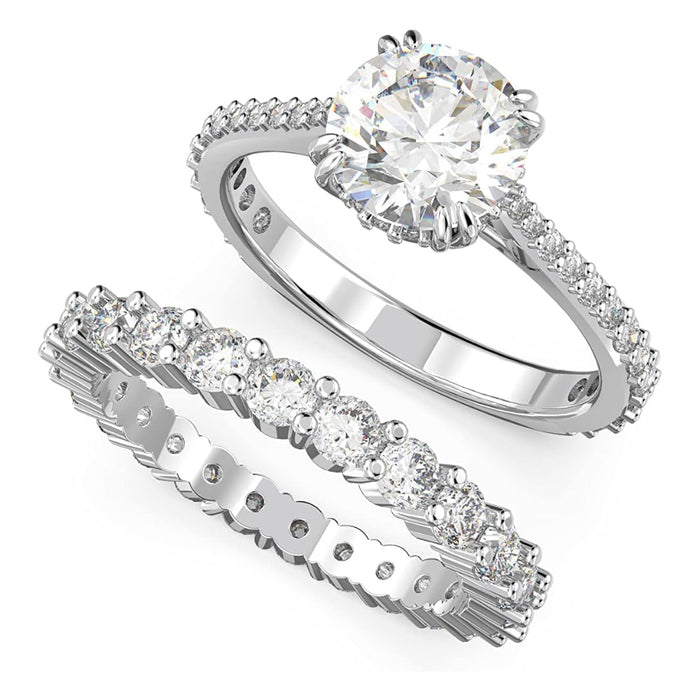 Swarovski Women's Clear Crystals Constella Collection Rhodium Tone Finish Ring - 5649216