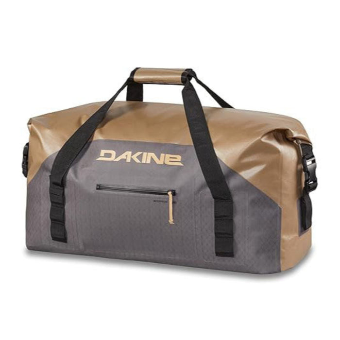 Dakine Unisex Castlerock/Stone One Size Cyclone Wet/Dry Rolltop Duffle 60L Bag - 10004073-CASTLEROCK/STONE