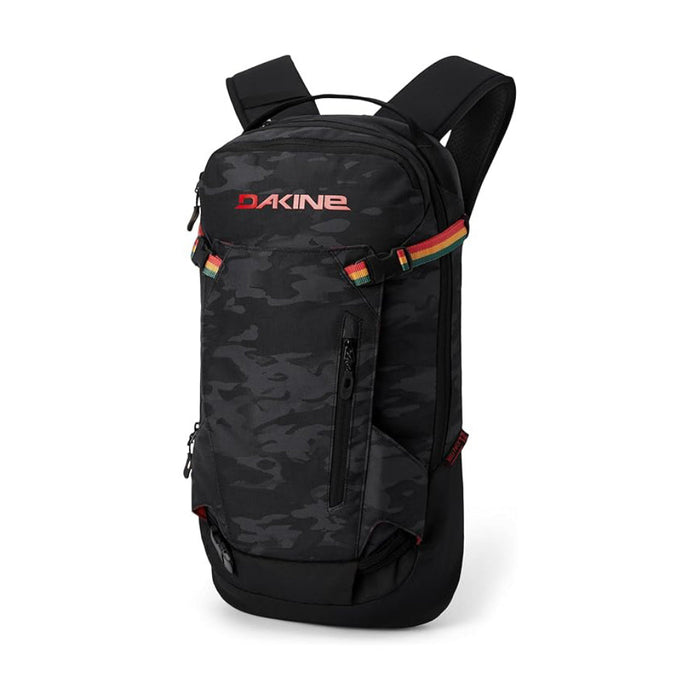 Dakine Men's Black Vintage Camo 12L One Size Heli Backpack - 10004394-BLACKVINTAGECAMO