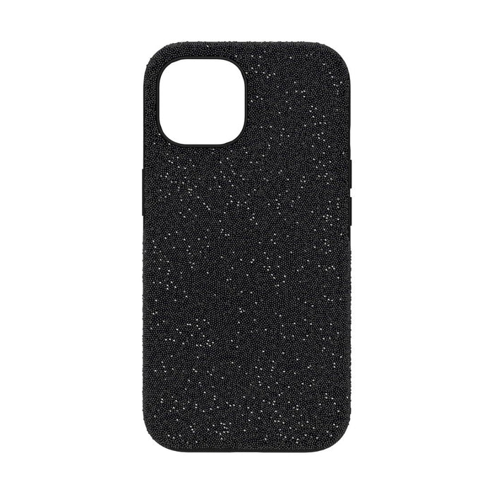 Swarovski Part of the High Collection Unisex Black Crystals High Smartphone Apple iPhone 15 Case - 5680859