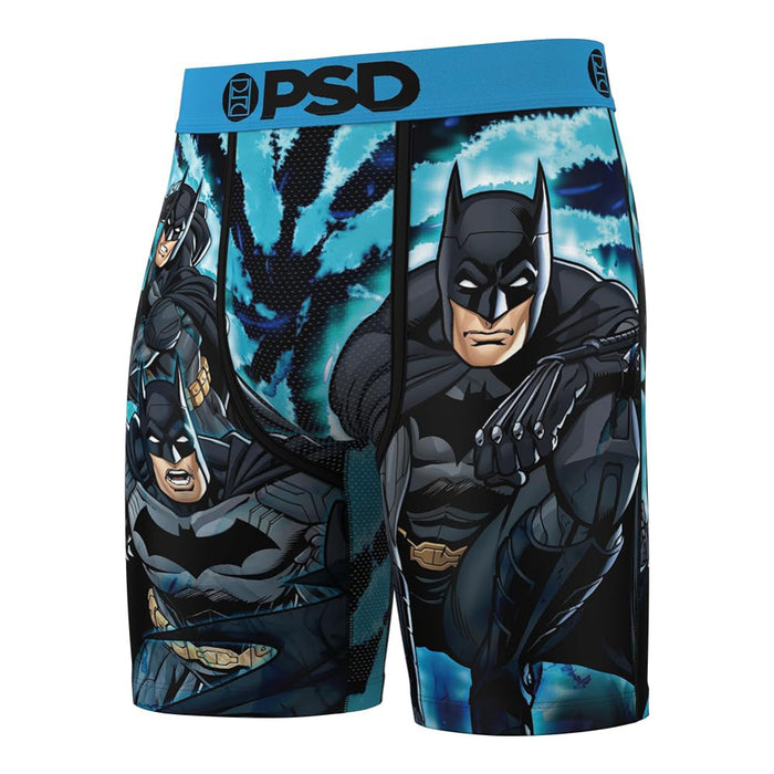 PSD Men's Multicolor Batman Dye Boxer Briefs Small Underwear - 224180076-MUL-S