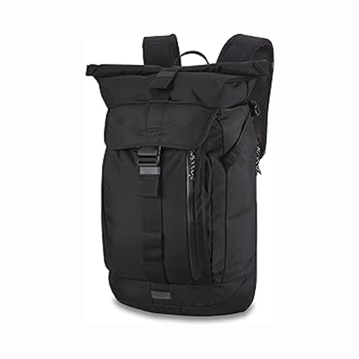 Dakine Unisex Black Ballistic 25L One Size Motive Rolltop Backpack - 10003881-BLKBLSTC