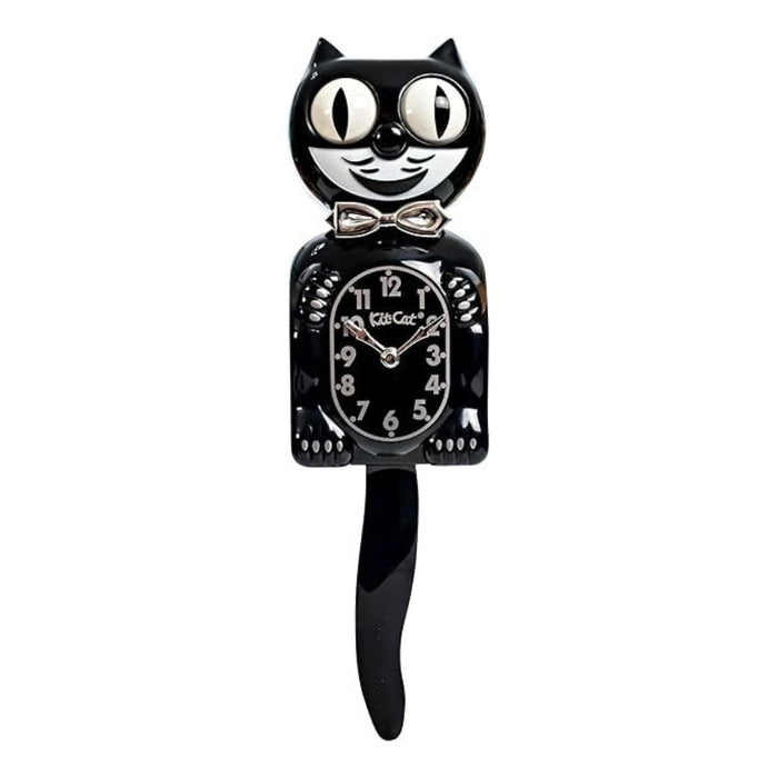 Kit Cat Klock Kid Retro Black Wall Clock - BC-1-RK
