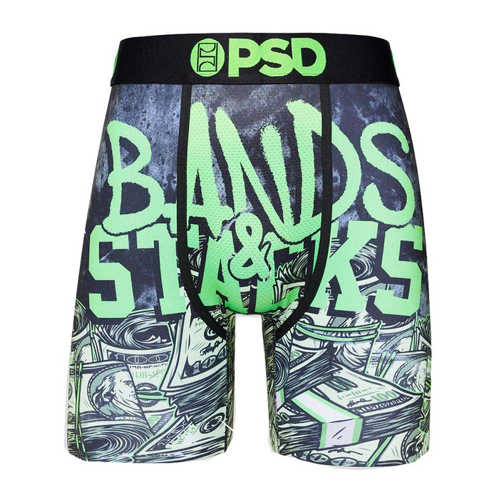 PSD Men's Multicolor Bands & Stacks Boxer Briefs Extra Large Underwear - 322180076-MUL-XL