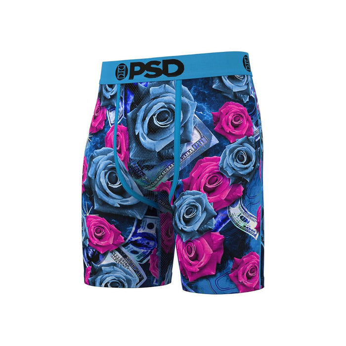 PSD Men's Multicolor Vice Rose Boxer Briefs Large Underwear - 125180069-MUL-L