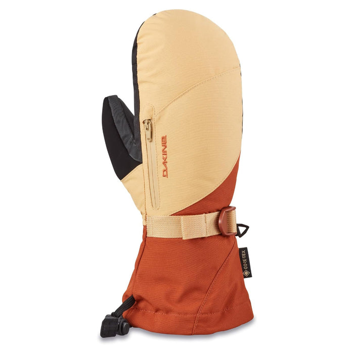 Dakine Women's Gingerbread Sequoia Gore-Tex Mitt Large Gloves - 10003174-GINGERBREAD/TAN-L