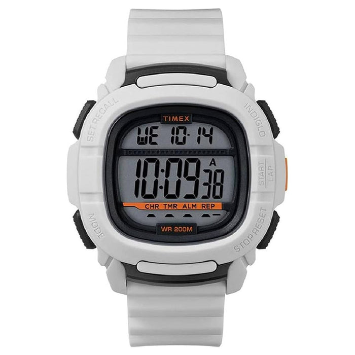 Timex Men's Command Black Dial Blue Silicone Band Quartz Watch - TW5M26400