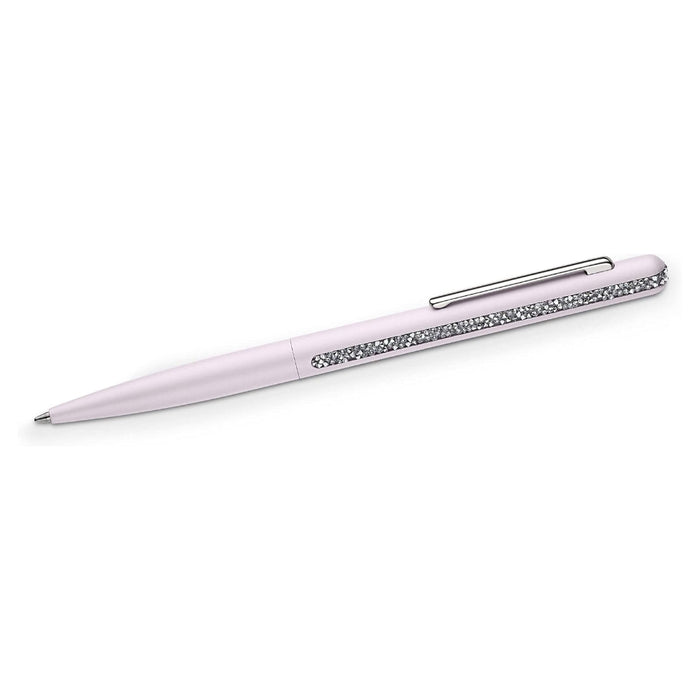 Swarovski Women's Black Ink With Pink Crystals And Rose Gold Tone Bath Ballpoint Pen - 5595668