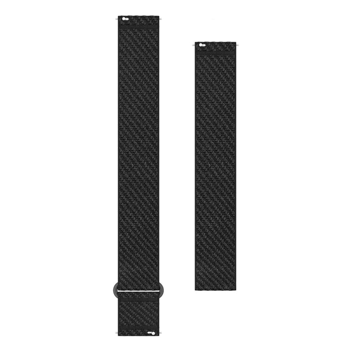 Garmin Unisex Black ComfortFit Nylon 20MM Quick Release Watch Band - 010-13440-00