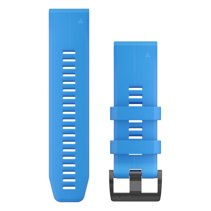 Garmin Unisex Cyan Blue Silicone 26 MM QuickFit Watch Band - 010-12741-02