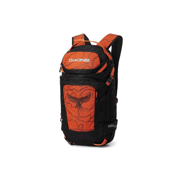 Dakine Men's Jones Pureed Pumpkin 20L One Size Kai Jones Team Heli Pro Backpack - 10004159-JONESPUREEDPUMPKIN
