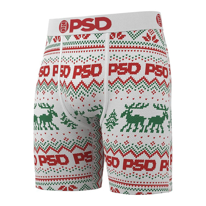 PSD Men's Multicolor Fair Isle Boxer Briefs XX-Large Underwear - 425180090-MUL-XXL