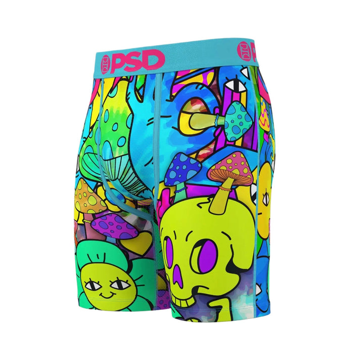 PSD Men's Multicolor Ego Death Boxer Briefs Medium Underwear - 324180068-MUL-M