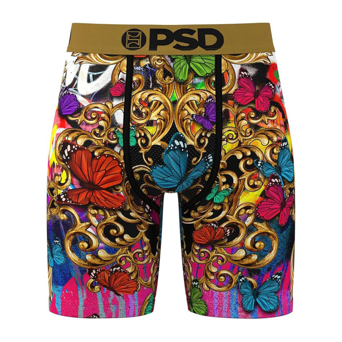 PSD Men's Multicolor Surreal Fly Boxer Briefs Medium Underwear - 324180075-MUL-M