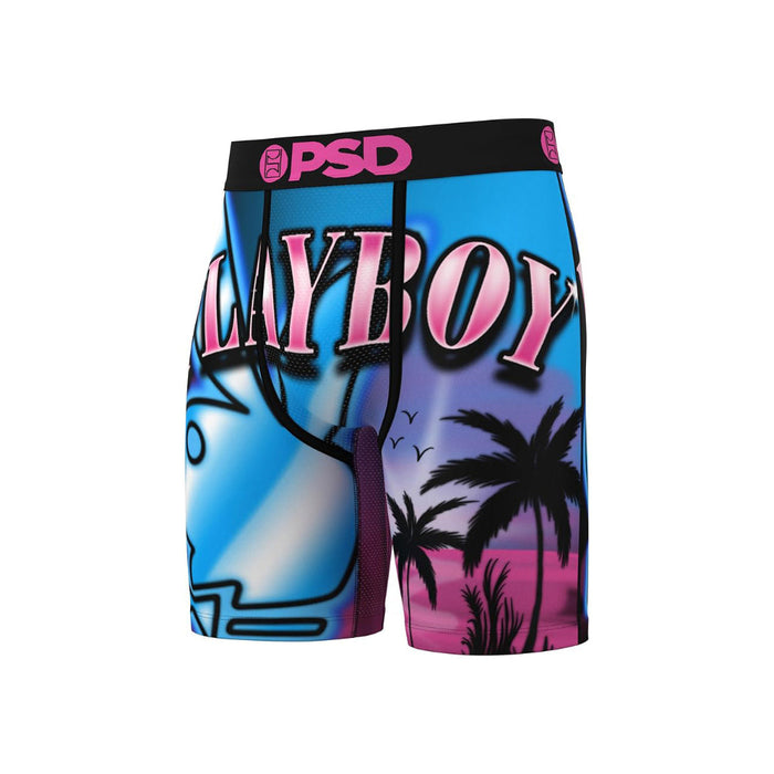 PSD Men's Multicolor Playboy Venice Boxer Briefs XX-Large Underwear - 125180010-MUL-XXL