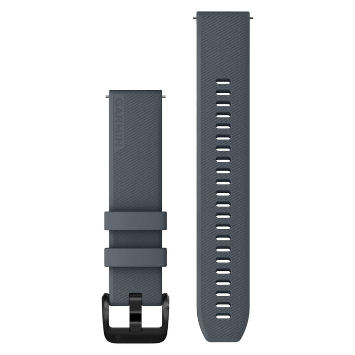 Garmin Unisex Twilight Silicone With Black Hardware 20MM Quick Release Watch Band - 010-13439-01