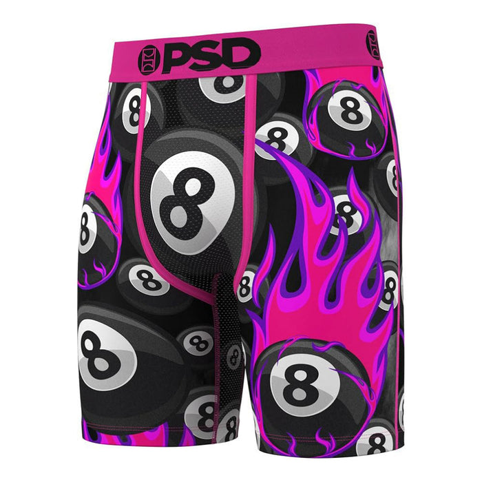 PSD Men's Multicolor 8 Ball Boxer Briefs Large Underwear - 325180077-MUL-L