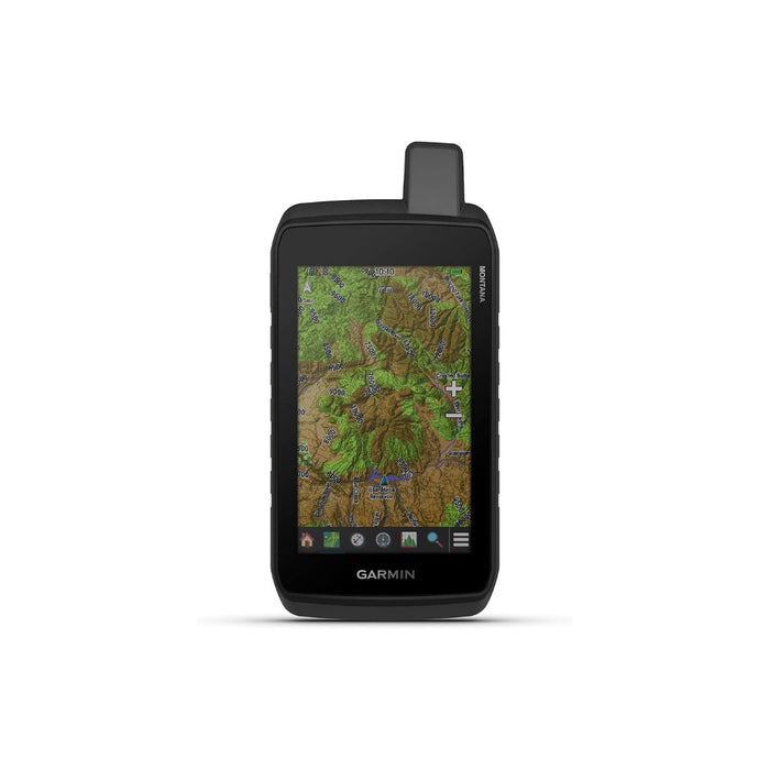 Garmin Montana® 710 Unisex Black Satellite Imagery And Maps For Routing On Roads And Trails Rugged GPS Handheld Navigator With Large 5-inch Glove-Friendly Touchscreen - 010-02963-00