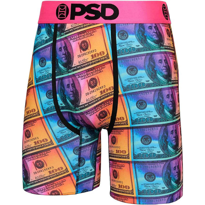PSD Men's Multicolor Money Gleam Boxer Briefs Large Underwear - 124180006-MUL-L