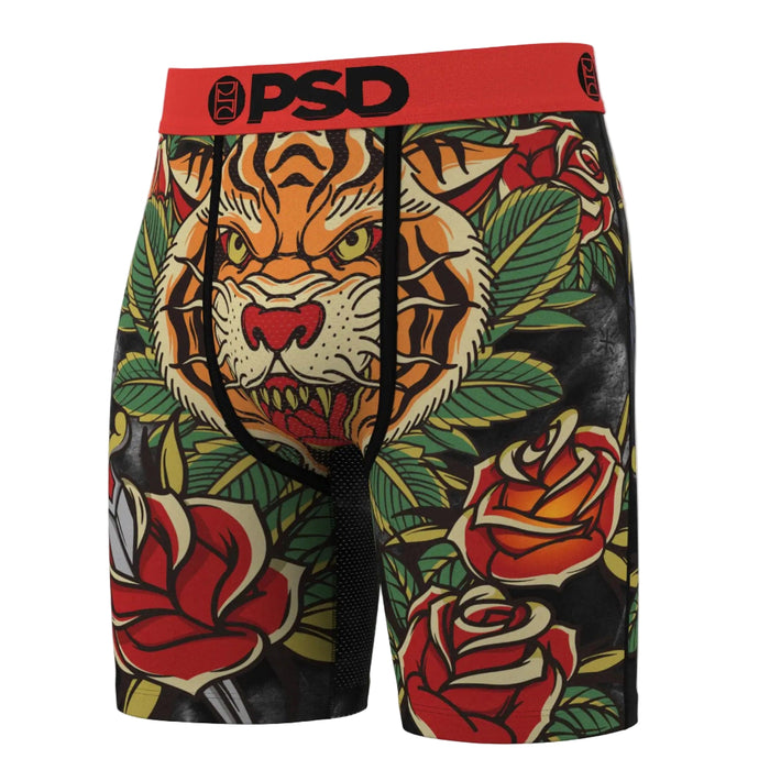 PSD Men's Multicolor Tiger Strength Boxer Briefs Extra Large Underwear - 425180070-MUL-XL