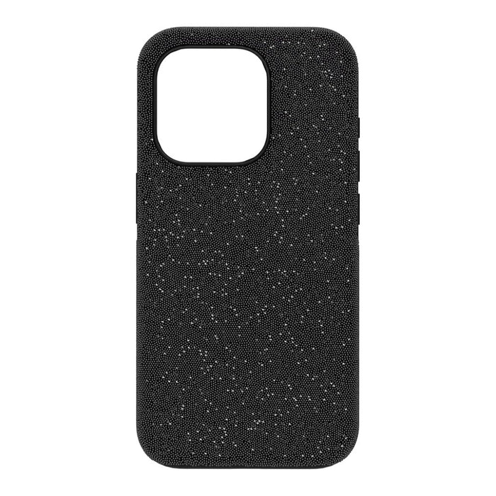 Swarovski Part of the High Collection Unisex Black Crystals High Smartphone Apple iPhone 15 Pro Case - 5680860