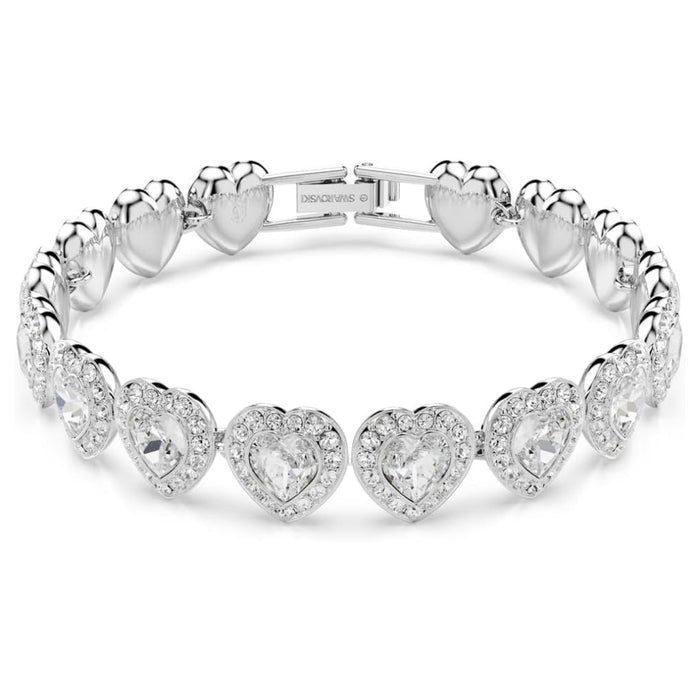 Swarovski Women's Clear Crystals Rhodium finished Ariana Grande x Soft Crystal Bracelet - 5720860