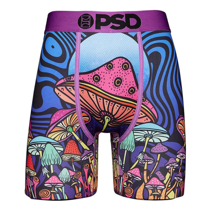 PSD Men's Multicolor Magic Shrooms Boxer Briefs Extra Large Underwear - 321180105-MUL-XL