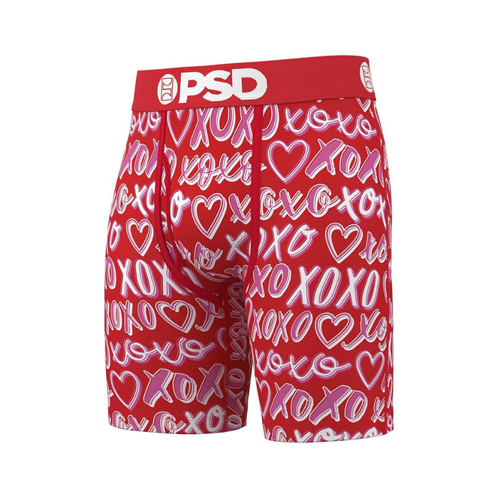 PSD Men's Multicolor Xoxo Modal Boxer Briefs Small Underwear - 125180303-MUL-S