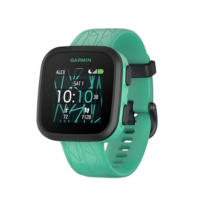 Garmin Bounce Kid's Green Burst Two-Way Text And Voice Messaging Location Tracking Smartwatch - 010-02448-02