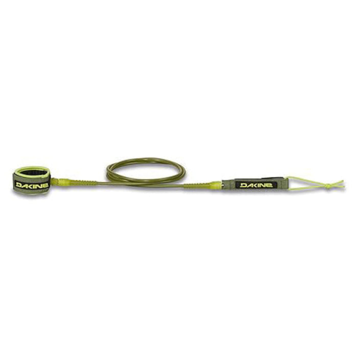 Dakine Unisex Utility Green One Size Kainui Team 8Ft X 1/4In Surf Leash - 10002905-UTILITYGREEN