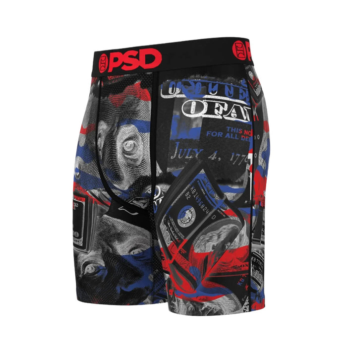 PSD Men's Multicolor United Benji Boxer Briefs Extra Large Underwear - 424180050-MUL-XL