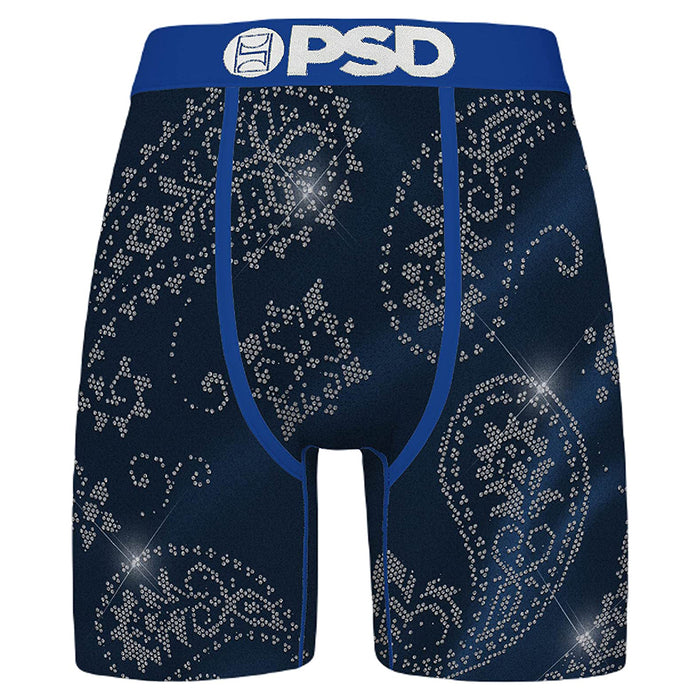 PSD Men's Blue Cool Ice Bandana Micro Mesh Boxer Briefs Extra Large Underwear - 422180035-BLU-XL