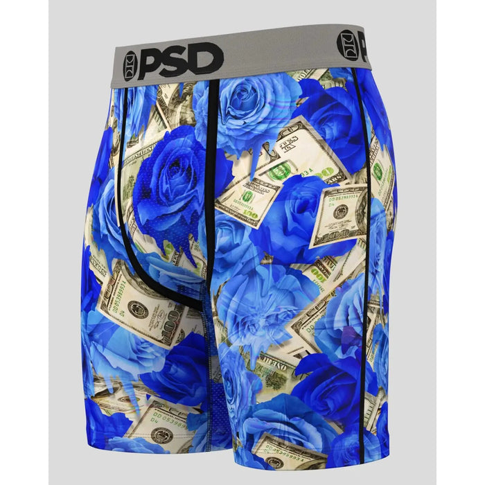 PSD Men's Multicolor Ro$Es Melt Boxer Briefs Large Underwear - 224180021-MUL-L