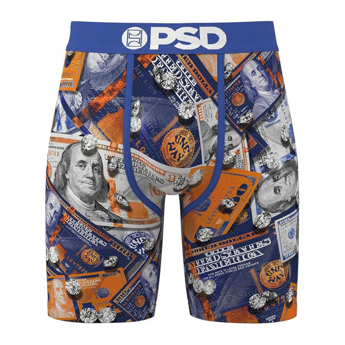 PSD Men's Multicolor One Way Benjis Boxer Briefs Medium Underwear - 324180192-MUL-M