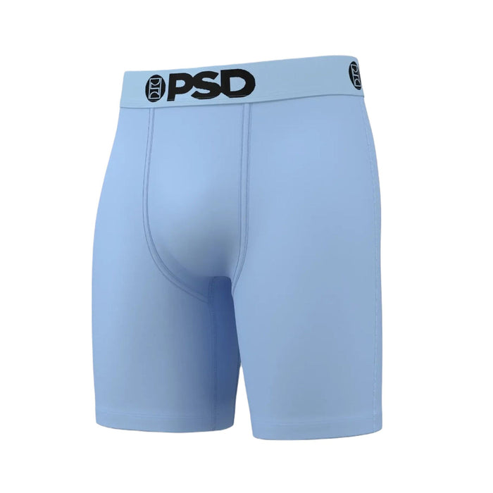 PSD Men's Light Blue Solid Cotton Boxer Briefs Extra Large Underwear - 125180002-LTB-XL