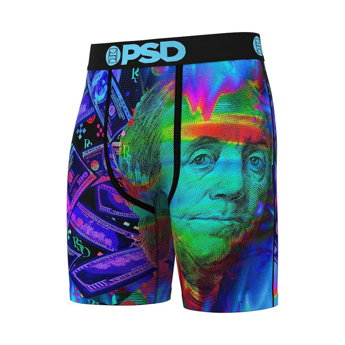 PSD Men's Multicolor Heat Vision Boxer Briefs Small Underwear - 424180044-MUL-S